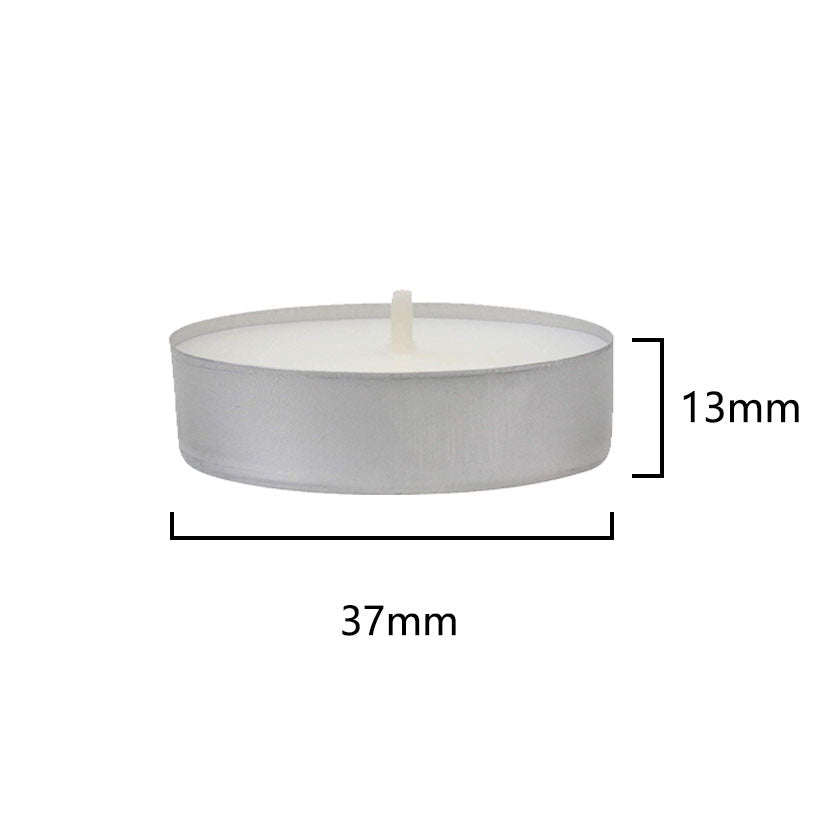 Smoke-free And Tasteless 4 Hours 100 PCs Wedding White Warm Tea Blessing Round Small Tea Candle