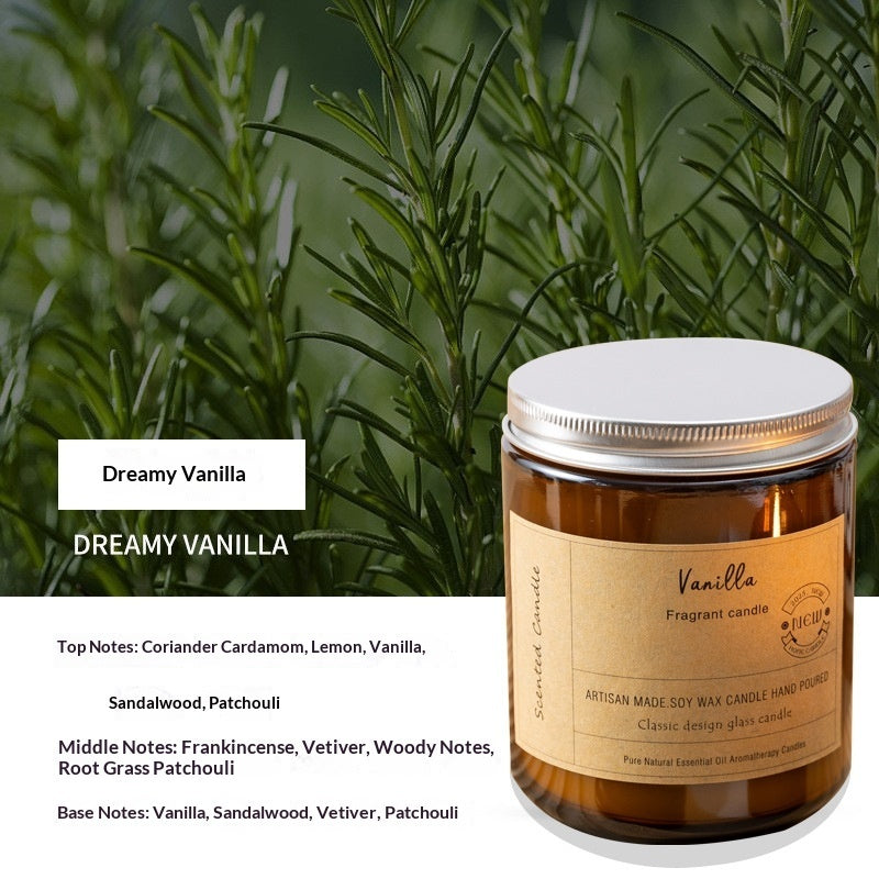 Glass-cup Scented Candle Gift Set With A Premium Feel