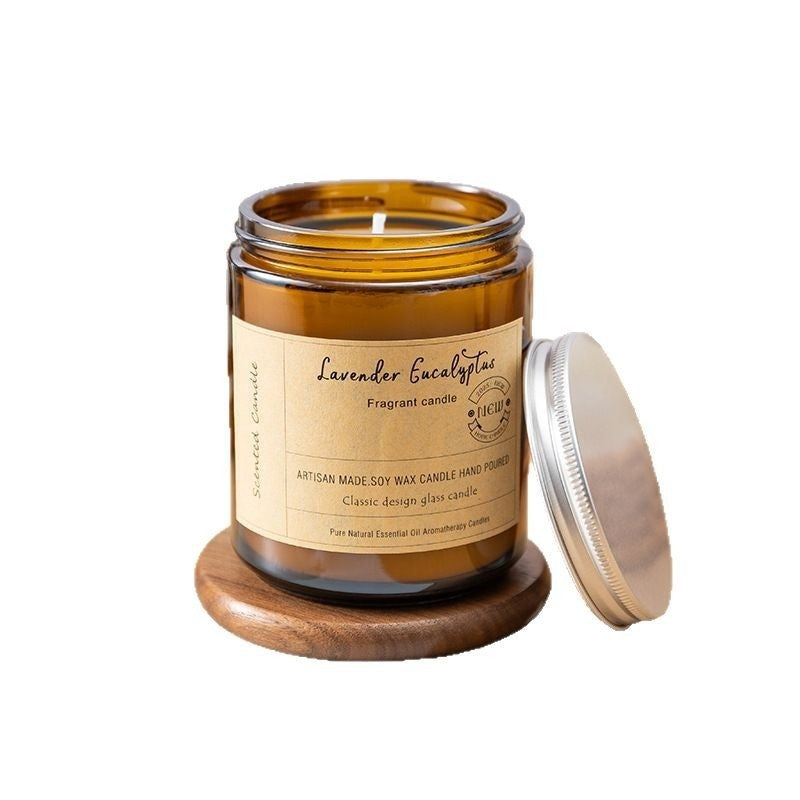 Glass-cup Scented Candle Gift Set With A Premium Feel