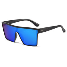 Fashion One-piece Large Rim Sunglasses European And American