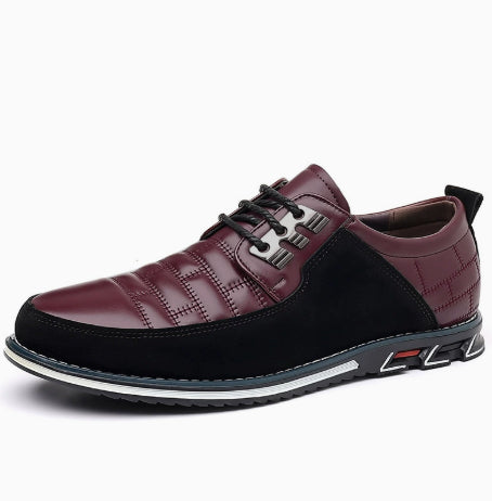 Casual Leather Shoes Men's Shoes British Shoes