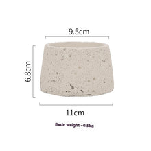 Home Decorative Crafts Candle Holder Cement Aromatherapy Candle Cup
