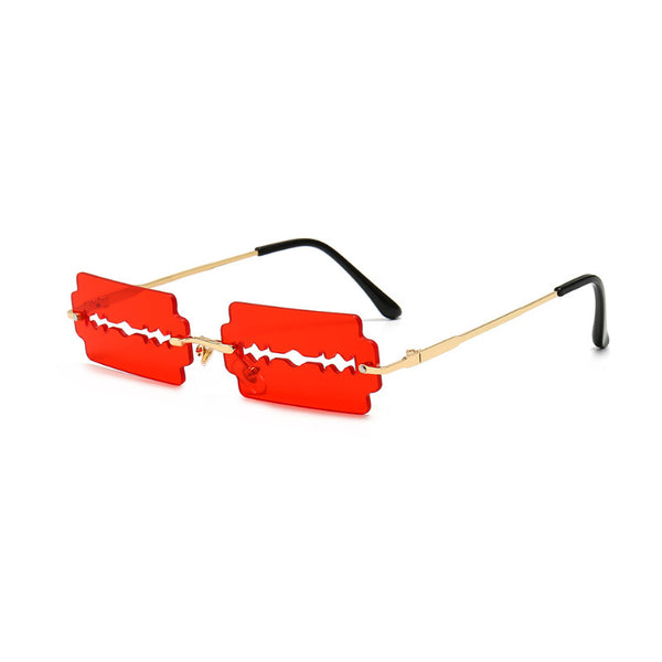 Hollow Blade Fashionable Eye Protection Sunglasses
