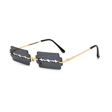 Hollow Blade Fashionable Eye Protection Sunglasses