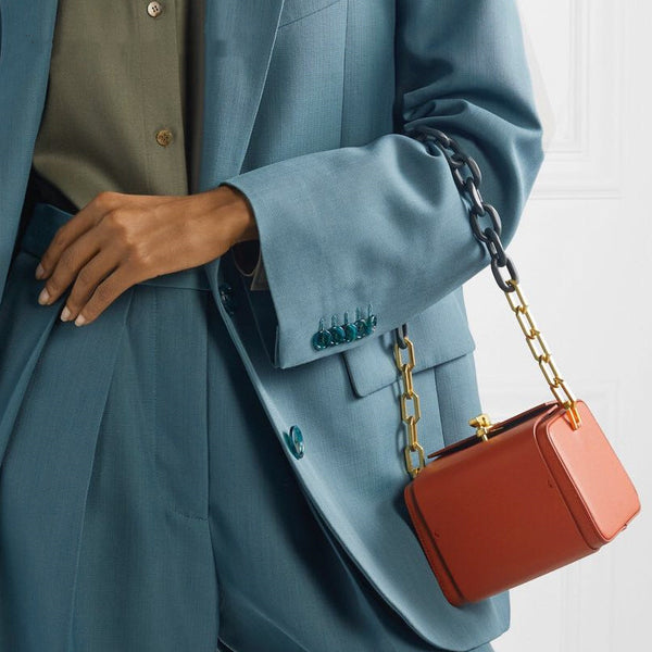 Chain square box bag