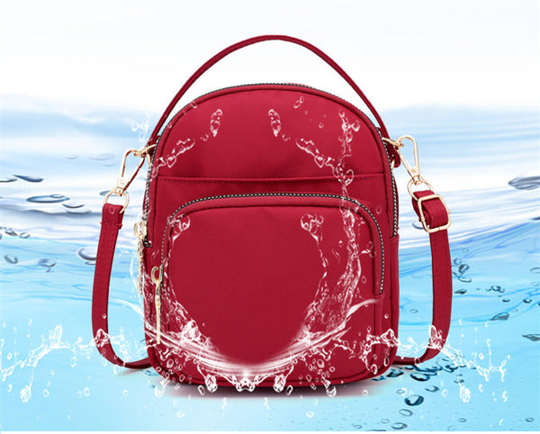 Messenger Bag Waterproof Nylon Bag Women's Small Square Bag Handbag