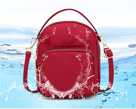 Messenger Bag Waterproof Nylon Bag Women's Small Square Bag Handbag