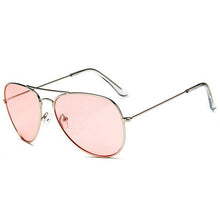 Sunglasses Metal Ocean Film Sunglasses Night Vision Glasses Yellow Transparent Toad Glasses