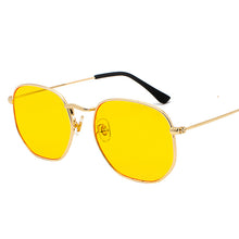 Fashion Metal Glasses Men's Literary Style Sunglasses