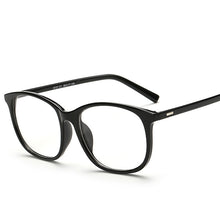 Flat Glasses Retro Student Glasses Frame Unisex Large Frame Flat Lens
