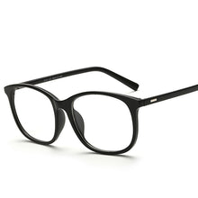 Flat Glasses Retro Student Glasses Frame Unisex Large Frame Flat Lens