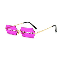 Hollow Blade Fashionable Eye Protection Sunglasses