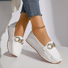 Chains Flats Womens Fashion Casual Comfortable Slip-on Shoes Loafers Spring Summer Fall