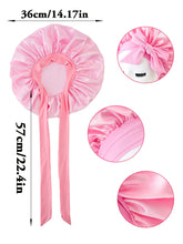 Satin Ribbon Round Hat Bow Imitation Silk Beauty And Hair Care
