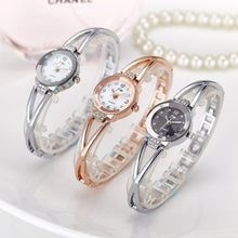 Steel belt ladies bracelet watch