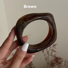 European And American Exaggerated Ins Style Acrylic Fashion Bracelet Irregular Translucent Design