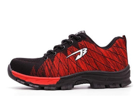 Breathable labor insurance shoes work