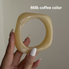 European And American Exaggerated Ins Style Acrylic Fashion Bracelet Irregular Translucent Design