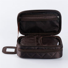 Double diamond cosmetic bag