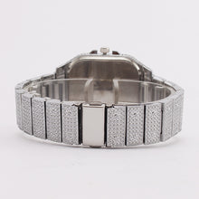 Square Diamond Full Diamond Roman Gradient Ladies Watch