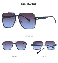 Men's Casual Fashion Metal Frame Sun Glasses