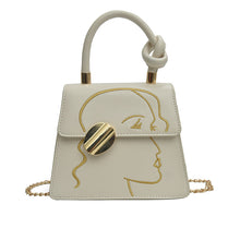 Female Bag, Portable Messenger Bag, Western Style Chain Shoulder Bag