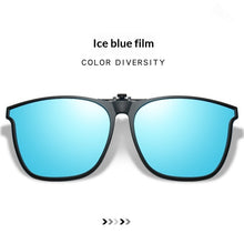 Ultra-light UV-protective Clip-on Sunglasses That Flip Up Compatible With Myopia Glasses