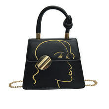 Female Bag, Portable Messenger Bag, Western Style Chain Shoulder Bag