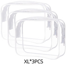 PVC Transparent Makeup Bag, Semi-transparent PVC Bag, Portable Storage Bag, Labubu Bag