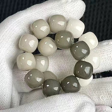 Men And Women Fashion Simple White Jade Bodhi Bracelet