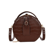 Textured stone shoulder bag