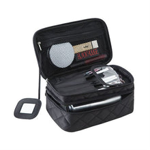 Double diamond cosmetic bag