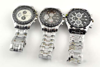 Original Men's Watches Stainless Steel  Luminous Calendar Display Quartz Watch For Men Fashion Sports Man Watch