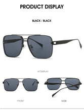 Men's Casual Fashion Metal Frame Sun Glasses
