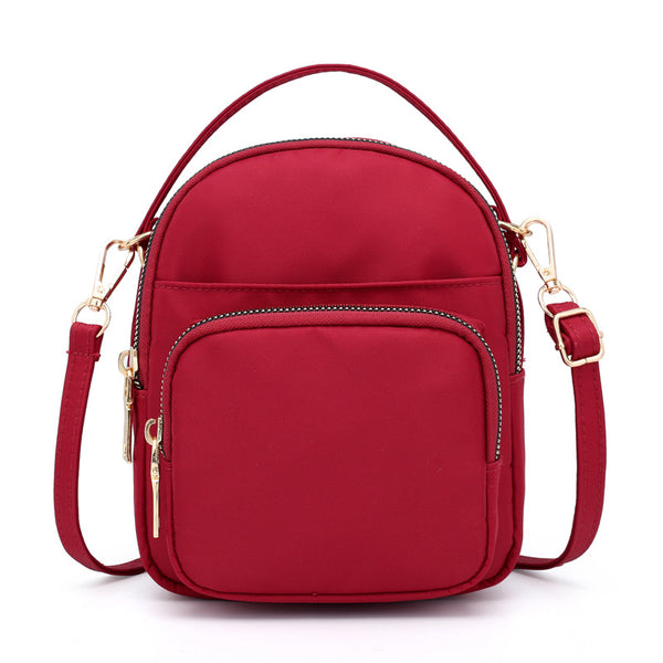Messenger Bag Waterproof Nylon Bag Women's Small Square Bag Handbag