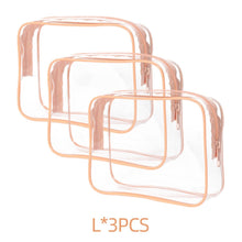 PVC Transparent Makeup Bag, Semi-transparent PVC Bag, Portable Storage Bag, Labubu Bag