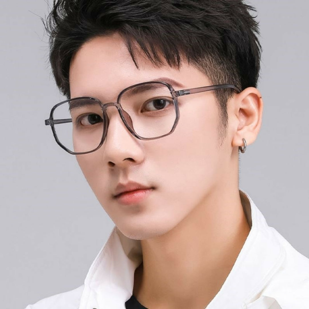 Lijia Korean Version Large Frame Anti Blue Light Goggles, Internet Famous, Same Color Changing Glasses 1535-3