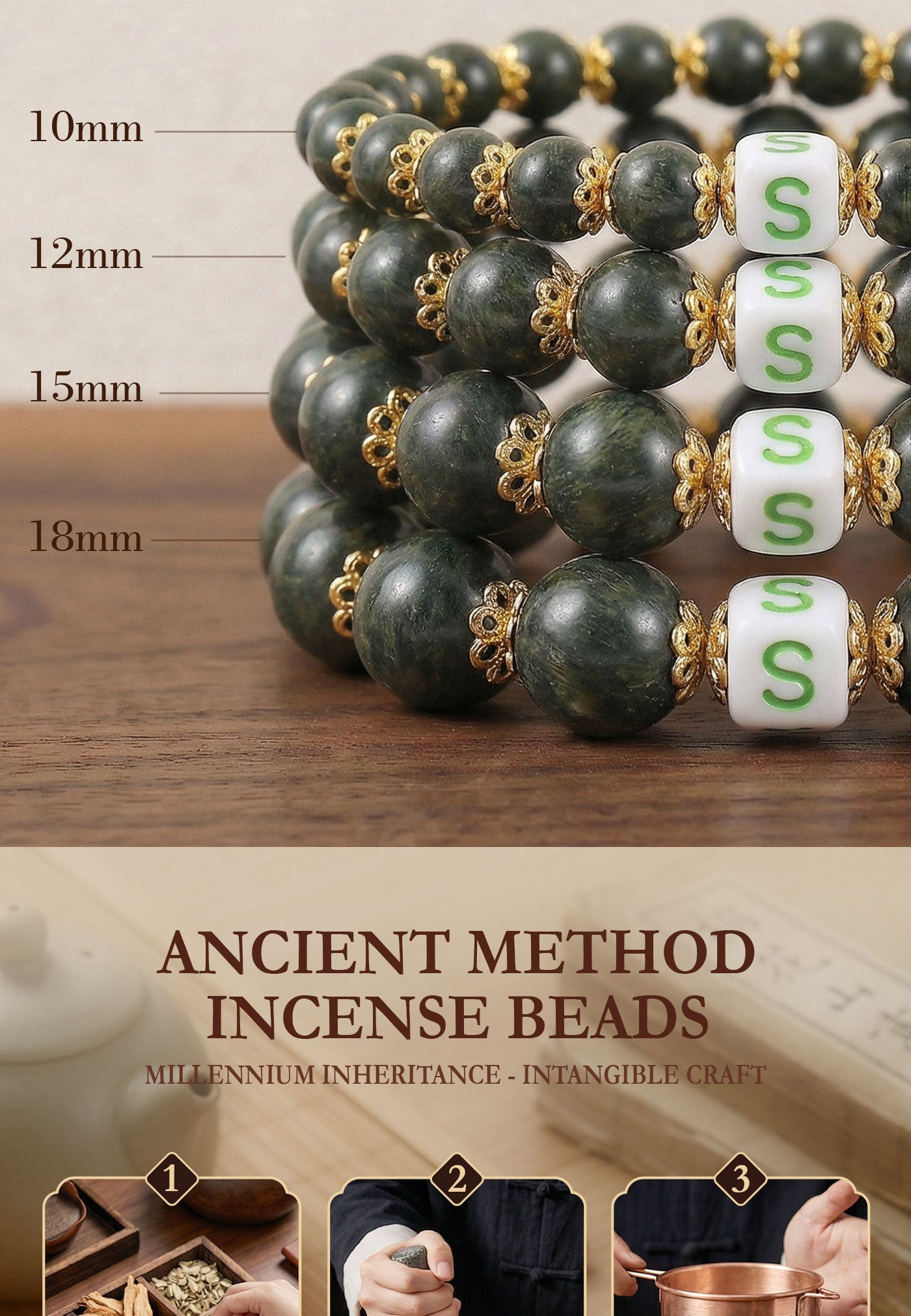 Chinese Herbal Bracelet