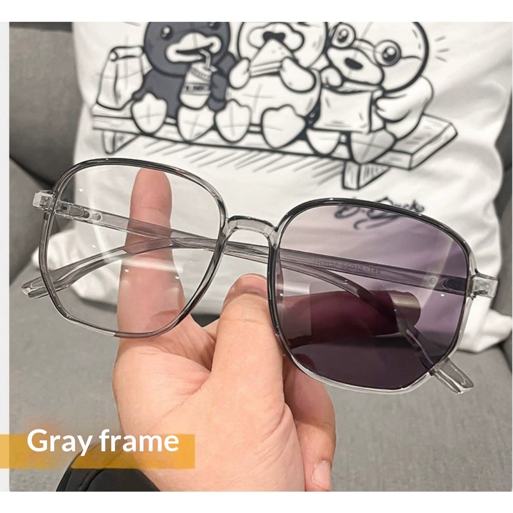 Lijia Korean Version Large Frame Anti Blue Light Goggles, Internet Famous, Same Color Changing Glasses 1535-3