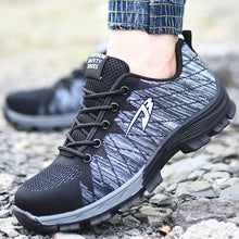 Breathable labor insurance shoes work