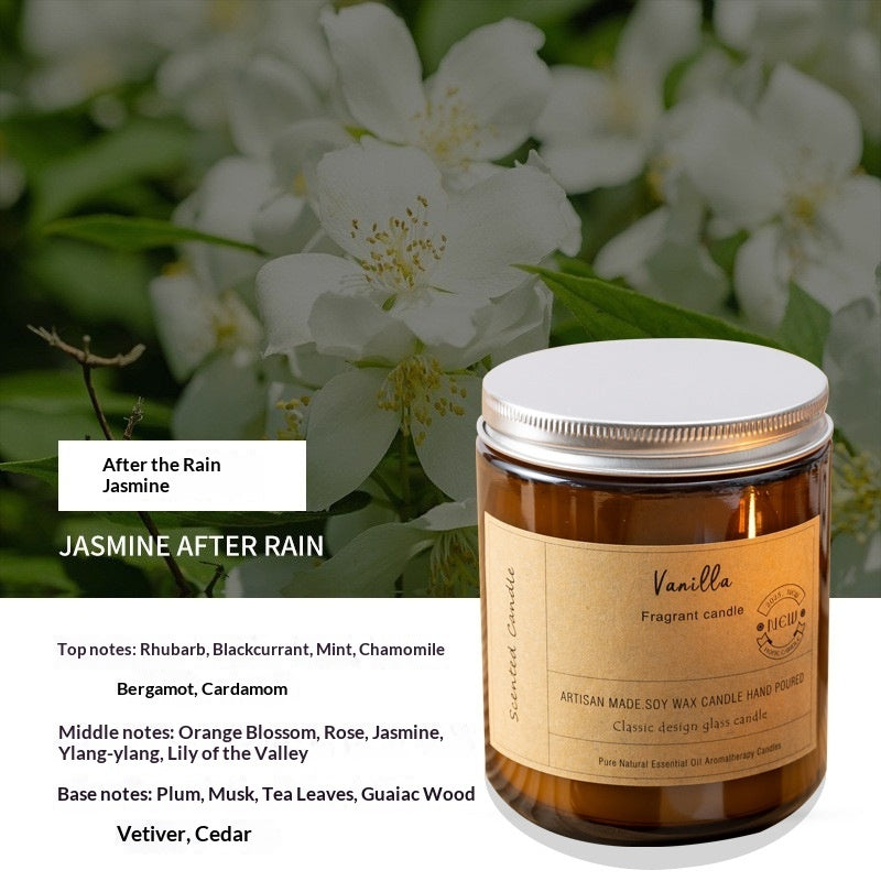 Glass-cup Scented Candle Gift Set With A Premium Feel