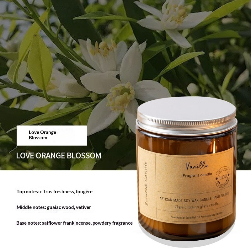 Glass-cup Scented Candle Gift Set With A Premium Feel