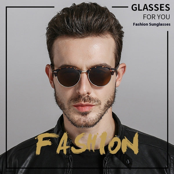Fashion Polarized Retro Trendy Metal Glasses