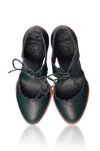 Dance Queen Leather Heels (Sz. 6 & 12)