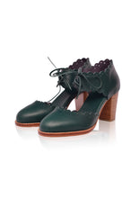 Dance Queen Leather Heels (Sz. 6 & 12)