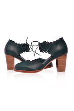Dance Queen Leather Heels (Sz. 6 & 12)