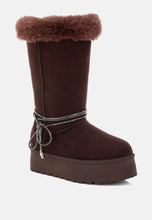 Olonya Fur Collar Anti-Skid Snow Boots