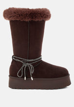 Olonya Fur Collar Anti-Skid Snow Boots