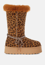 Olonya Fur Collar Anti-Skid Snow Boots