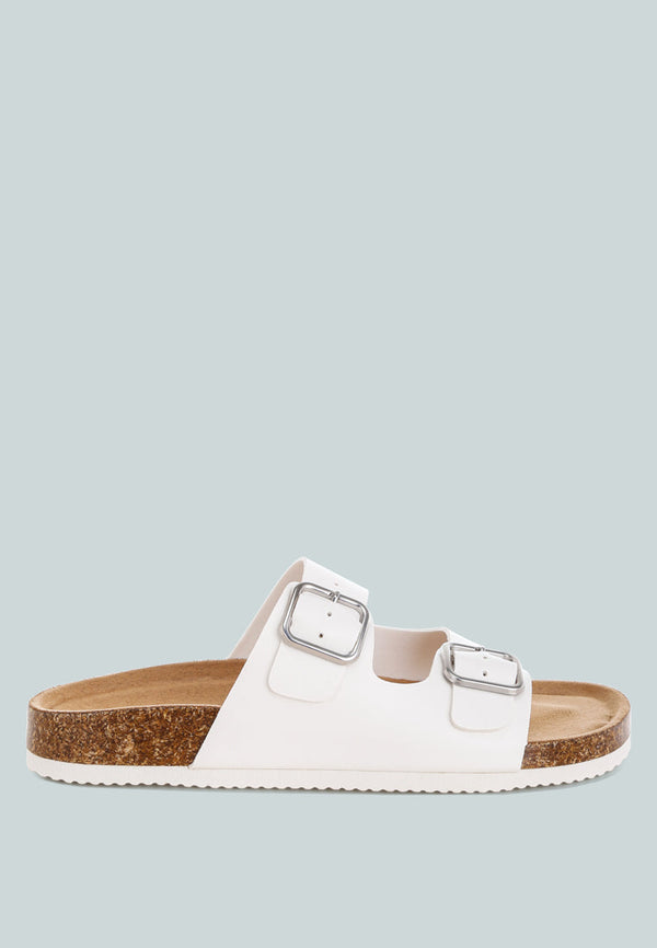 Gloriosa The Double Strap Slide Sandals